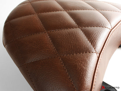 LUIMOTO Vintage Diamond Passenger Seat Cover for the Ducati XDiavel
