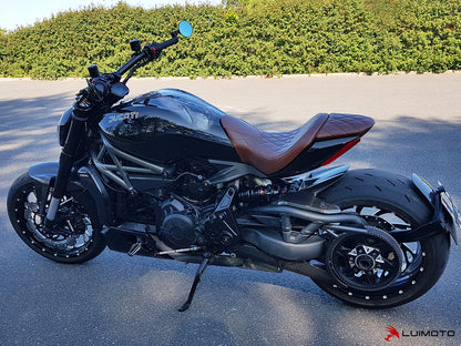 LUIMOTO Vintage Diamond Passenger Seat Cover for the Ducati XDiavel