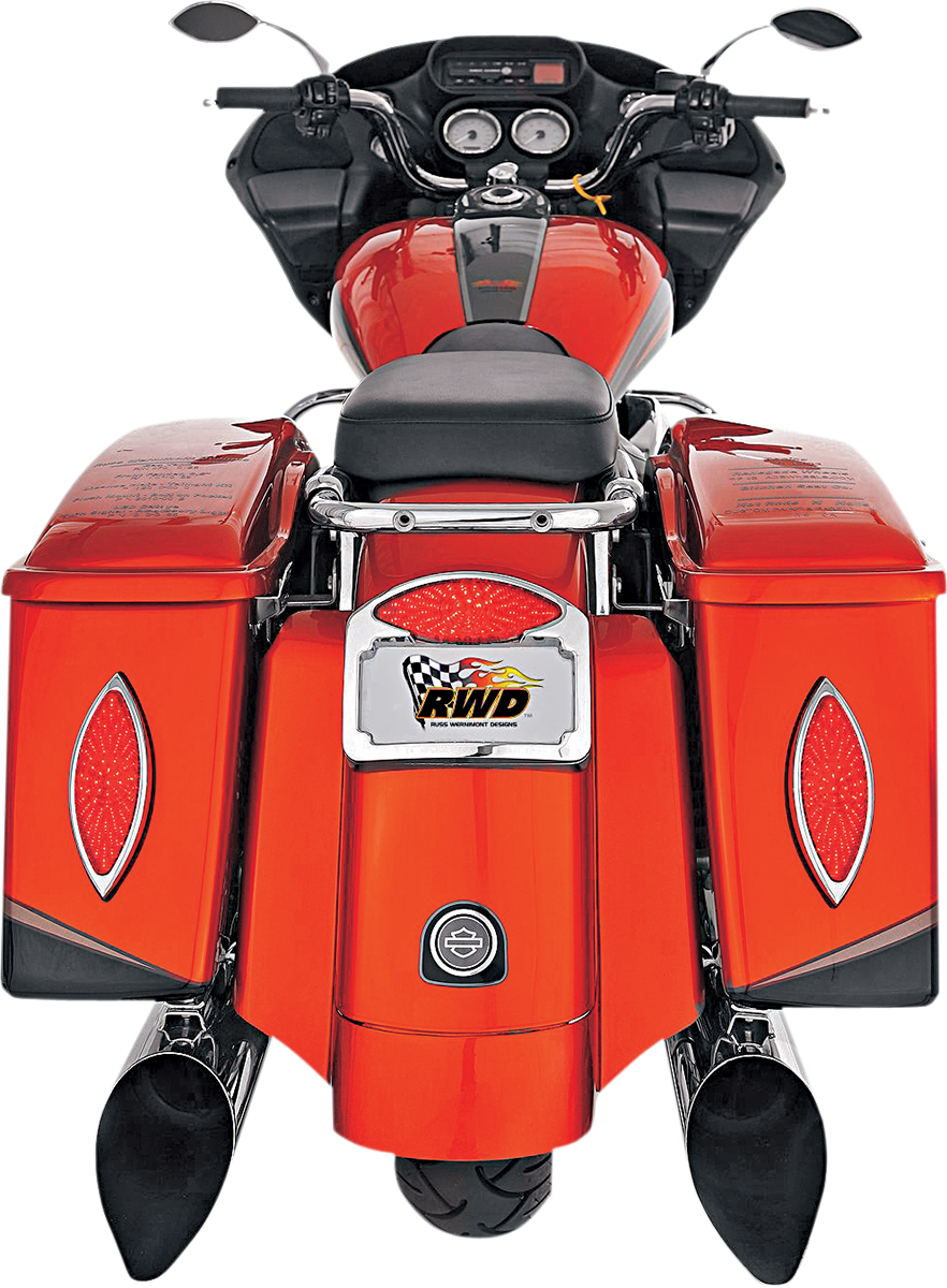 RWD V-TWIN Fender Extension - Steel - Rear RWD-50000