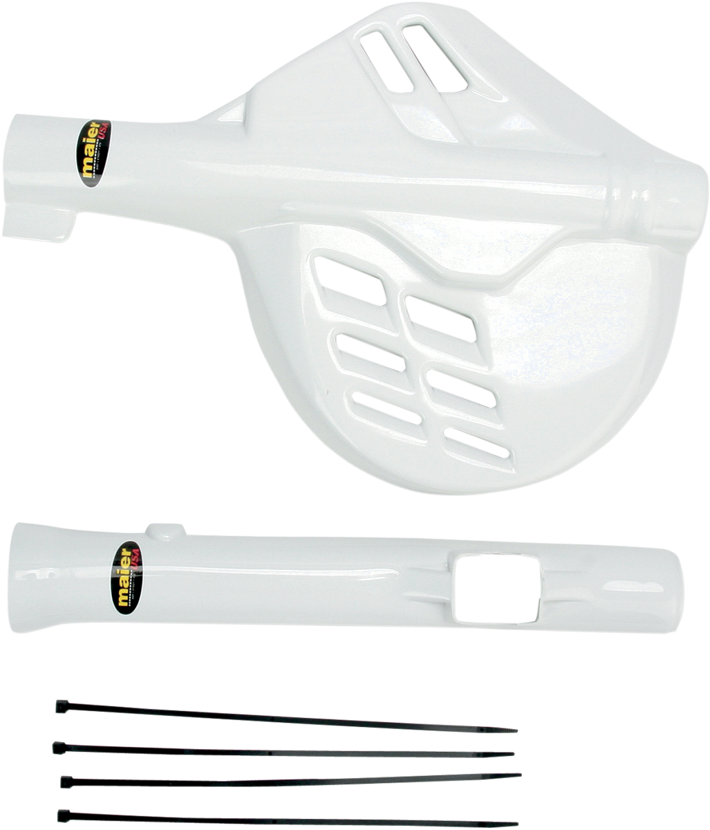 MAIER Fork/Disc Guard Kit - White - Honda - CR/XR 596201