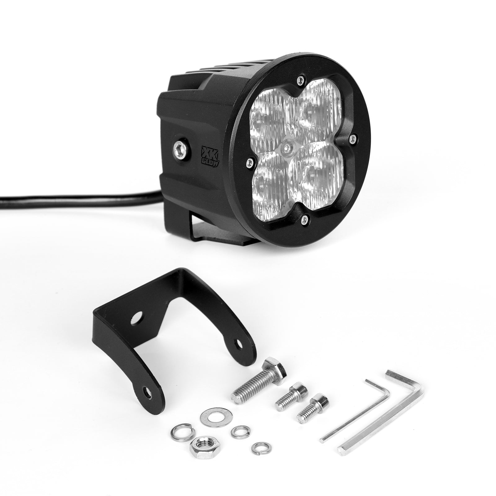 20w Round Rgb Pod Lights Driving Beam