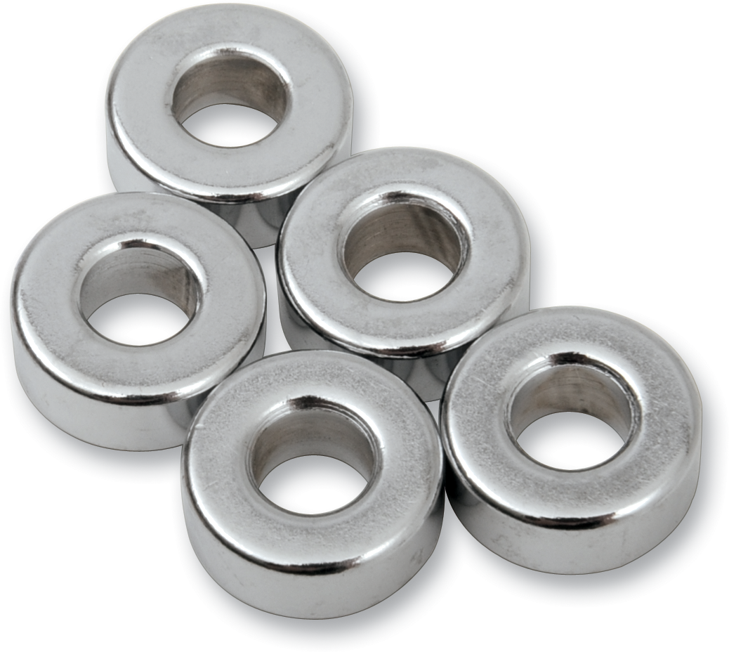 DRAG SPECIALTIES Spacer - Chrome - 1/4" x 5/8" x 1/4" MPB502