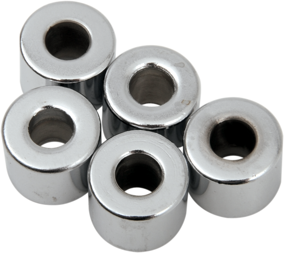 DRAG SPECIALTIES Spacer - Chrome - 1/4" x 5/8" x 1/2" MPB504
