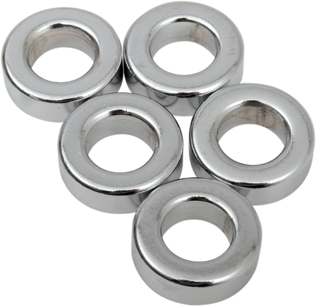 DRAG SPECIALTIES Spacer - Chrome - 3/8" x 3/4" x 1/4" MPB514