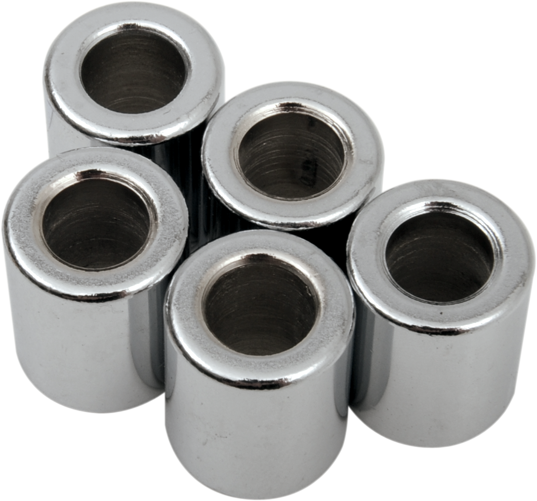 DRAG SPECIALTIES Spacer - Chrome - 3/8" x 3/4" x 3/4" MPB517