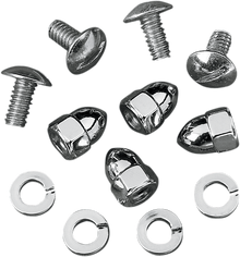 DRAG SPECIALTIES License Plate Fasteners - Acorn Nuts MBP00114