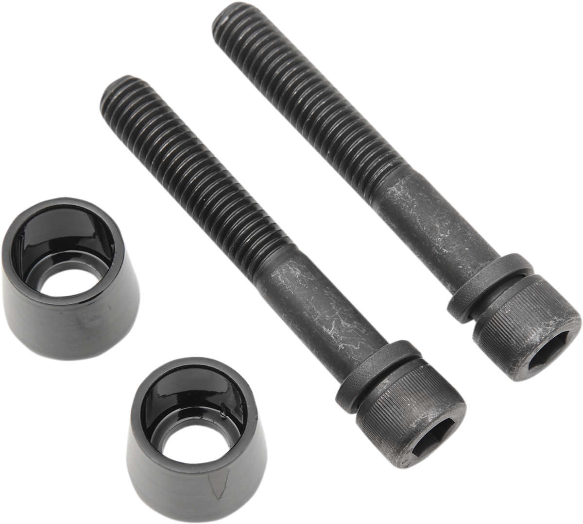LA CHOPPERS Handlebar Riser Bolt Cone Kit - Black LA-7412-02B