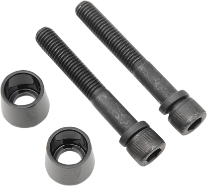 LA CHOPPERS Handlebar Riser Bolt Cone Kit - Black LA-7412-02B