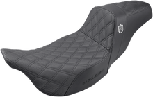 SADDLEMEN Pro Series SDC Performance Seat - w/o Backrest - Lattice Stitch - FL '08 -'23 SC80807DB