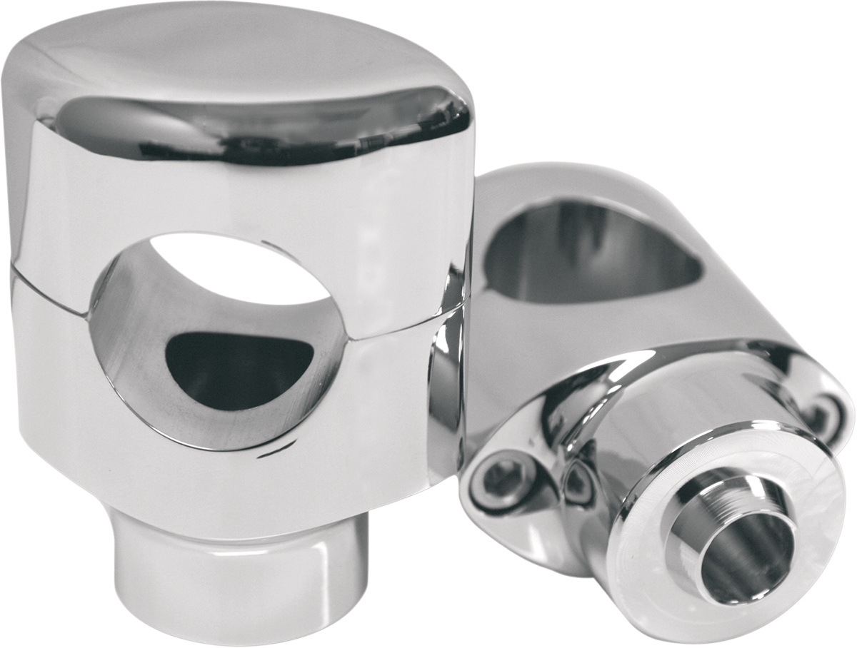 LA CHOPPERS Springer Handlebar Riser Kit - Hefty - Chrome LA-7410-00