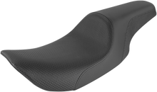 SADDLEMEN Profiler™ Basketweave Seat - Black - FLH '97-'07 897-06-147