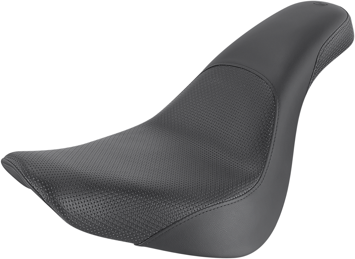 SADDLEMEN Profiler™ Basketweave Seat - Black - FL/FX '18-'24 818-27-147