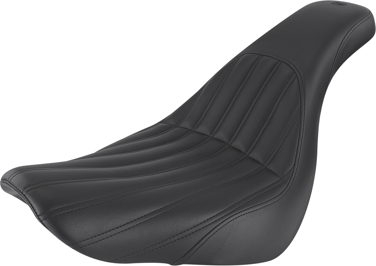 SADDLEMEN Knuckle Profiler™ Seat - Black - FL/FX '18-'24 818-29-047K