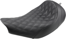 SADDLEMEN Renegade Solo Seat - Lattice Stitched - Black - Indian '14-'24 I14-07-002LS
