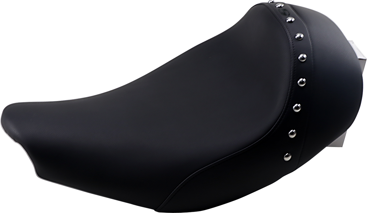 SADDLEMEN Renegade Solo Seat - Black - Studded - Indian '14-'24 I14-07-001