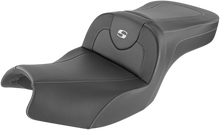 SADDLEMEN Roadsofa™ Seat - Carbon Fiber - Without Backrest - Black - Indian I20-06-185