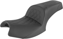 SADDLEMEN Slim Lattice Stitched Seat - Indian I20-06-162