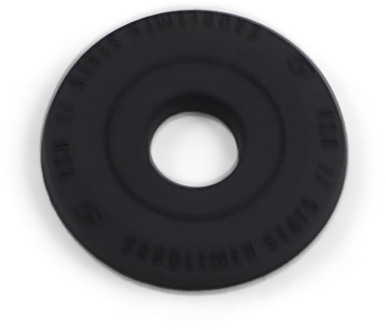 SADDLEMEN Fender Seat Washer - Black 14707B