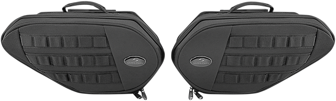 SADDLEMEN Tactical Saddlebag - Black 3501-1433