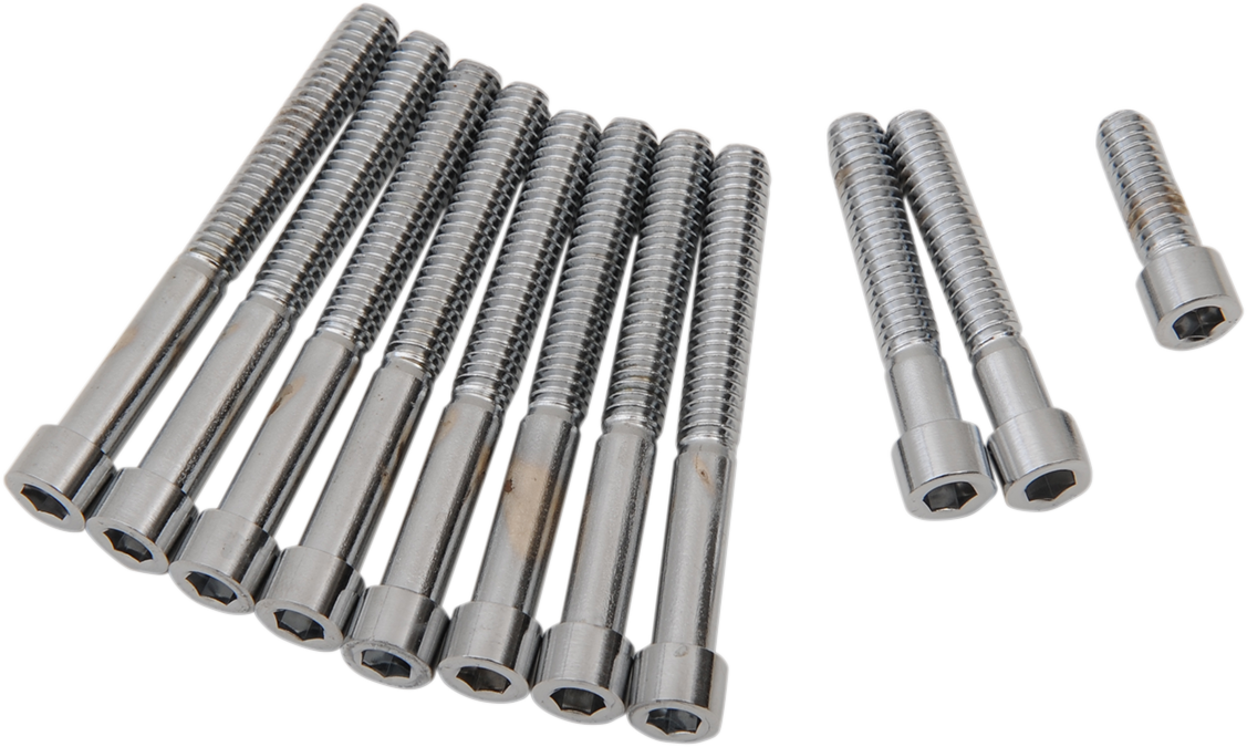 DRAG SPECIALTIES Bolt Kit - Primary Cover Only - Socket-Head/Smooth - '77-'85 Sportster MK348S