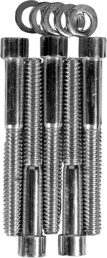 DRAG SPECIALTIES Bolt Set - Transmission Side Cover - Smooth/Socket-Head MK357S