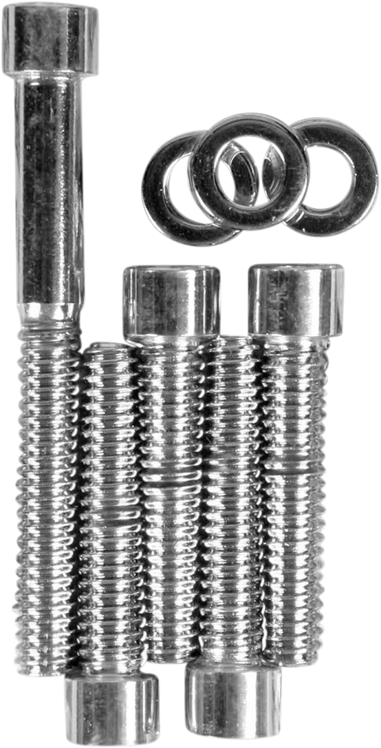 DRAG SPECIALTIES Bolt Set - Transmission Top Cover - Knurled/Socket-Head MK360S