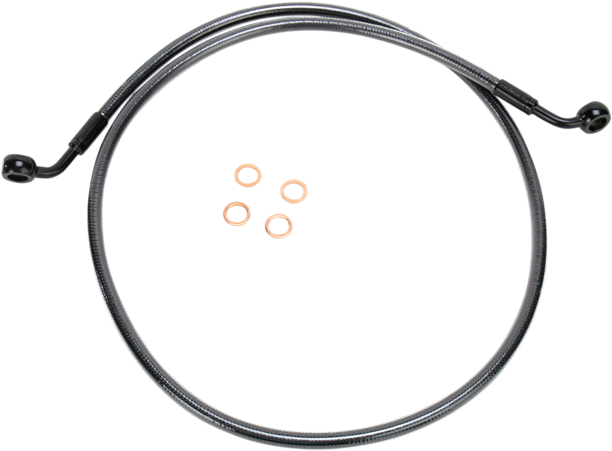 MAGNUM SHIELDING Brake Line - 60/60° - 44" - Black Pearl 46644SW