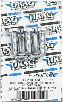 DRAG SPECIALTIES Mounting Kit - Rotor - Cast - Rear MK307
