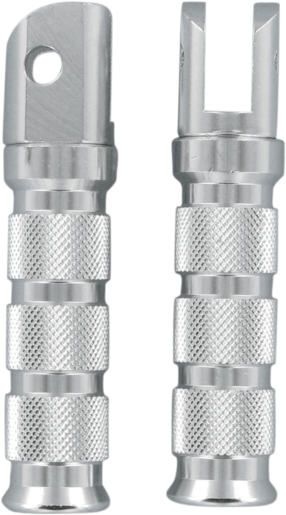 EMGO Front Foot Pegs - Silver - Honda 50-11211