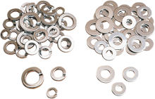 DRAG SPECIALTIES Washers - Lock - Chrome - Kit MPBDR1
