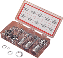 DRAG SPECIALTIES Washer Kit- Inside Star - Chrome MK240