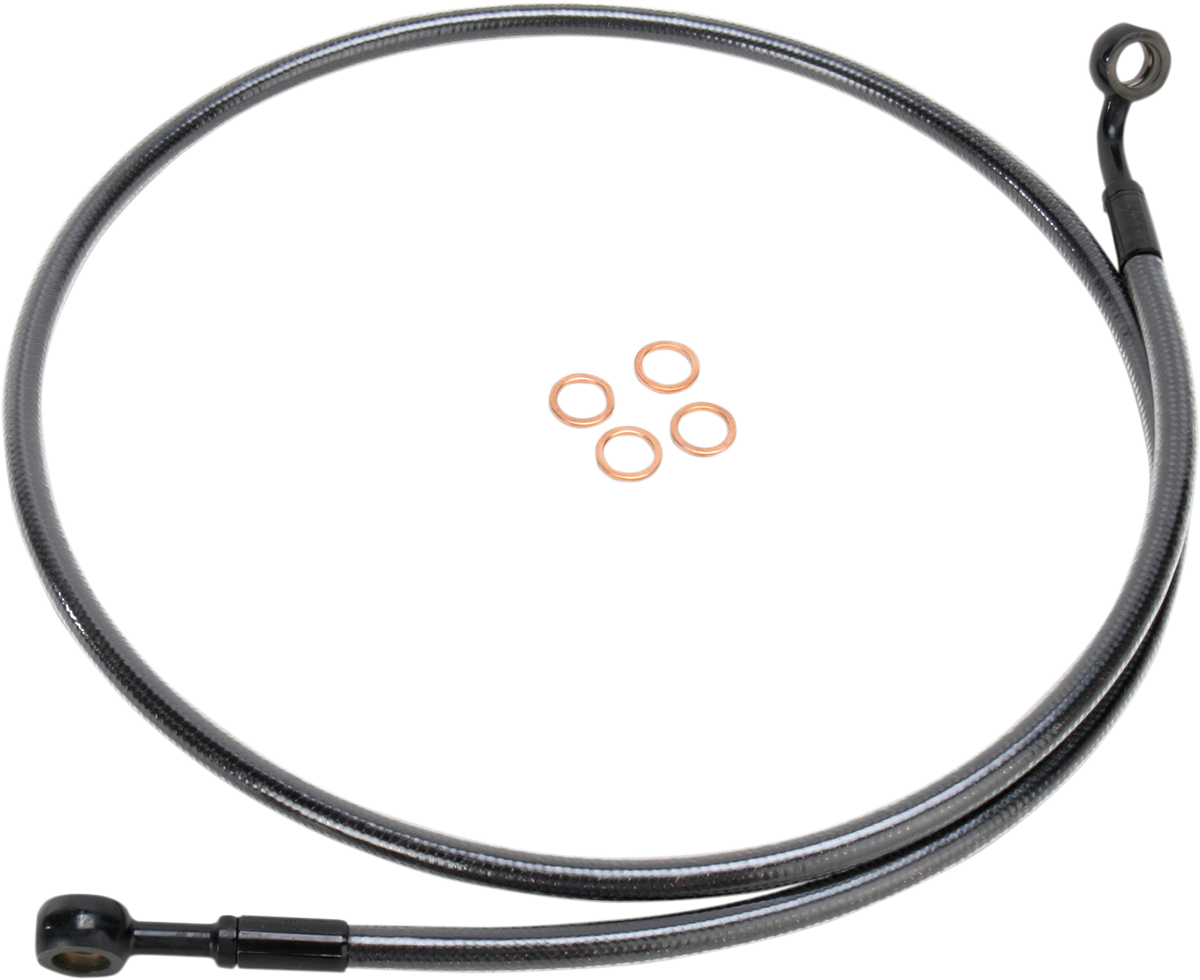 MAGNUM SHIELDING Brake Line - 180/60° - 46" - Black Pearl 46746SW