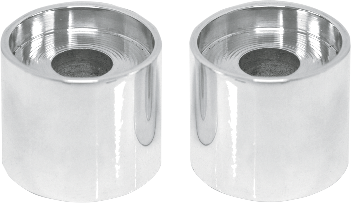 LA CHOPPERS Handlebar Riser Extensions - 1" x 1-1/4" - Chrome LA-7414-01