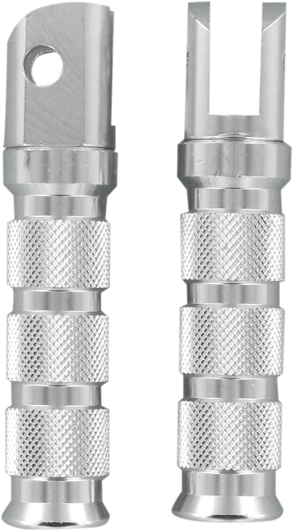 EMGO Rear Foot Pegs - Silver - Suzuki 50-11311