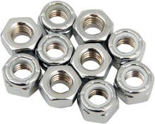 DRAG SPECIALTIES Nuts - Nylon - Chrome - 5/16"-18 MPB275