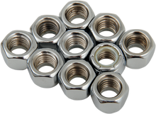 DRAG SPECIALTIES Nuts - Nylon - Chrome - 3/8"-16 MPB277
