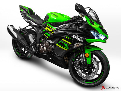 LUIMOTO RACE Rider Seat Cover for the KAWASAKI ZX-6R 636 (2019+)
