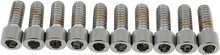 DRAG SPECIALTIES Bolts - Socket-Head - Smooth - 1/4-20 x 5/8" MPB178S