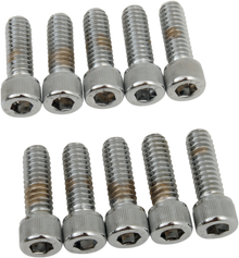 DRAG SPECIALTIES Bolts - Socket-Head - Knurled - 1/4-20 x 3/4" MPB179