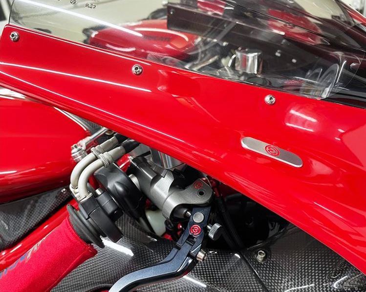 Motocorse Billet Aluminum Mirror Block-offs for MV Agusta F4 (up to 2009)