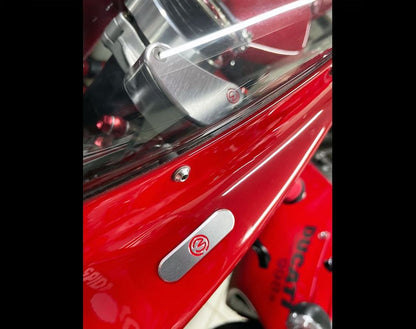 Motocorse Billet Aluminum Mirror Block-offs for MV Agusta F4 (up to 2009)