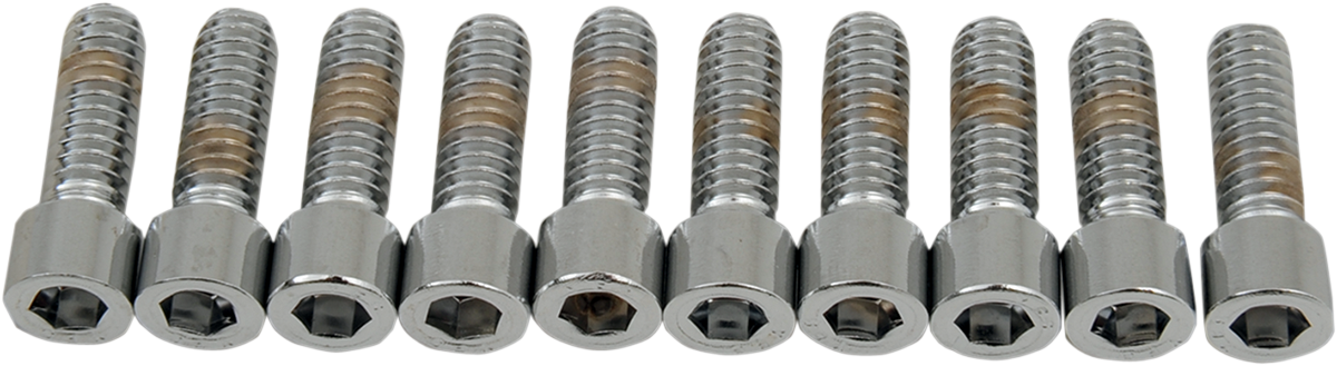 DRAG SPECIALTIES Bolts - Socket-Head - Smooth - 1/4-20 x 3/4" MPB179S