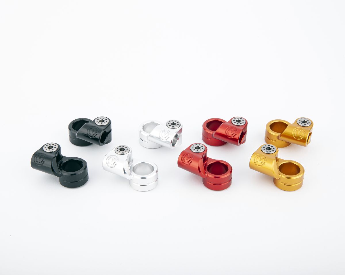 Motocorse Billet Terminals Kit for Linear Steering Damper Ends - MV Agusta F4 & Brutale / Dragster 800 RR / RC