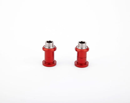 Motocorse Billet Aluminum Spacer and Screw Kit for Linear Steering Damper Ends - MV Agusta F4 / Brutale / Dragster
