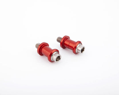 Motocorse Billet Aluminum Spacer and Screw Kit for Linear Steering Damper Ends - MV Agusta F4 / Brutale / Dragster
