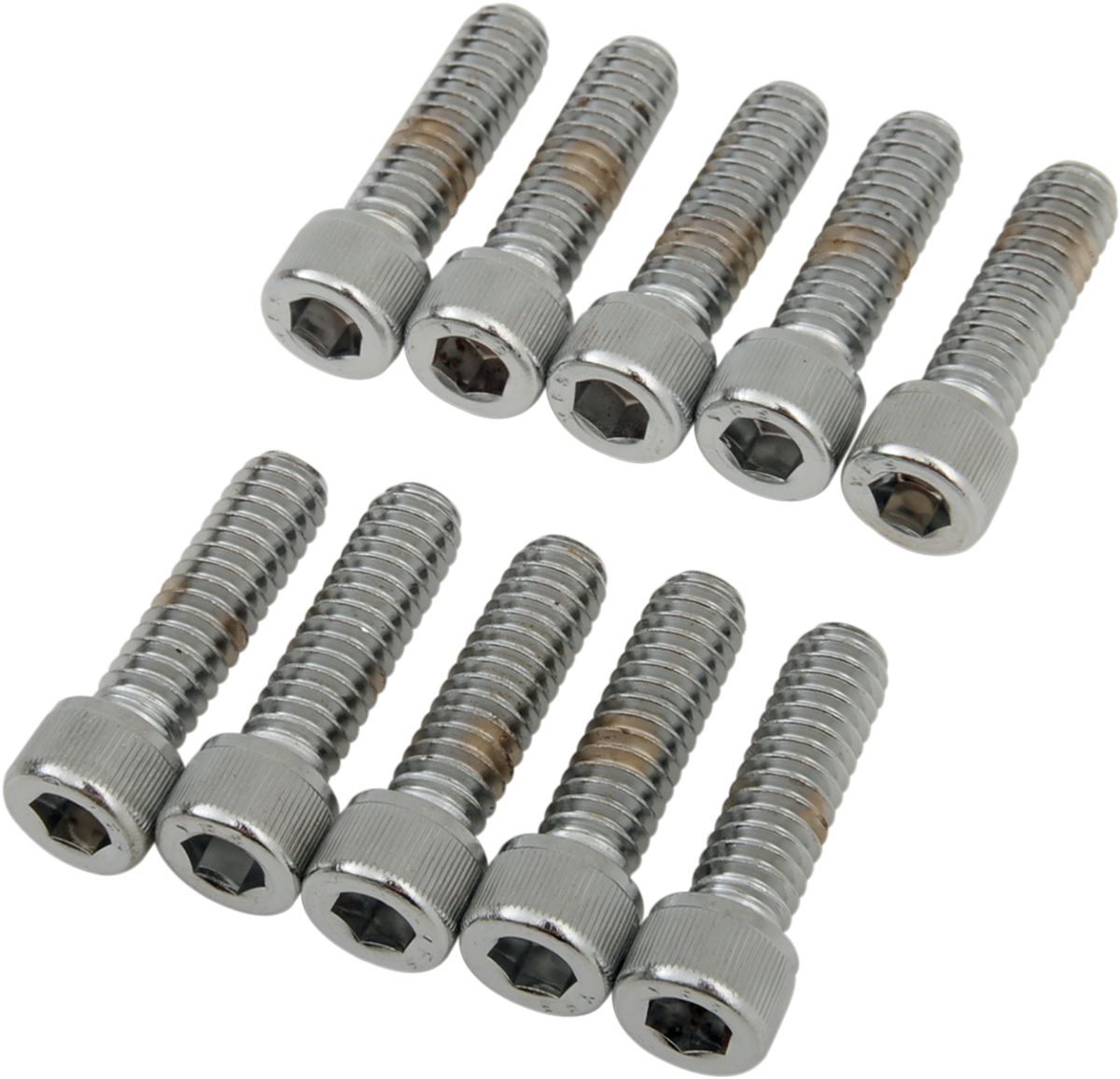 DRAG SPECIALTIES Bolts - Socket-Head - Knurled - 1/4-20 x 7/8" MPB180