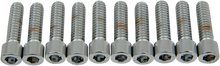DRAG SPECIALTIES Bolts - Socket-Head - Smooth - 1/4-20 x 7/8" MPB180S