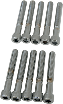 DRAG SPECIALTIES Bolts - Socket-Head - Knurled - 1/4-20 x 1-3/4" MPB184