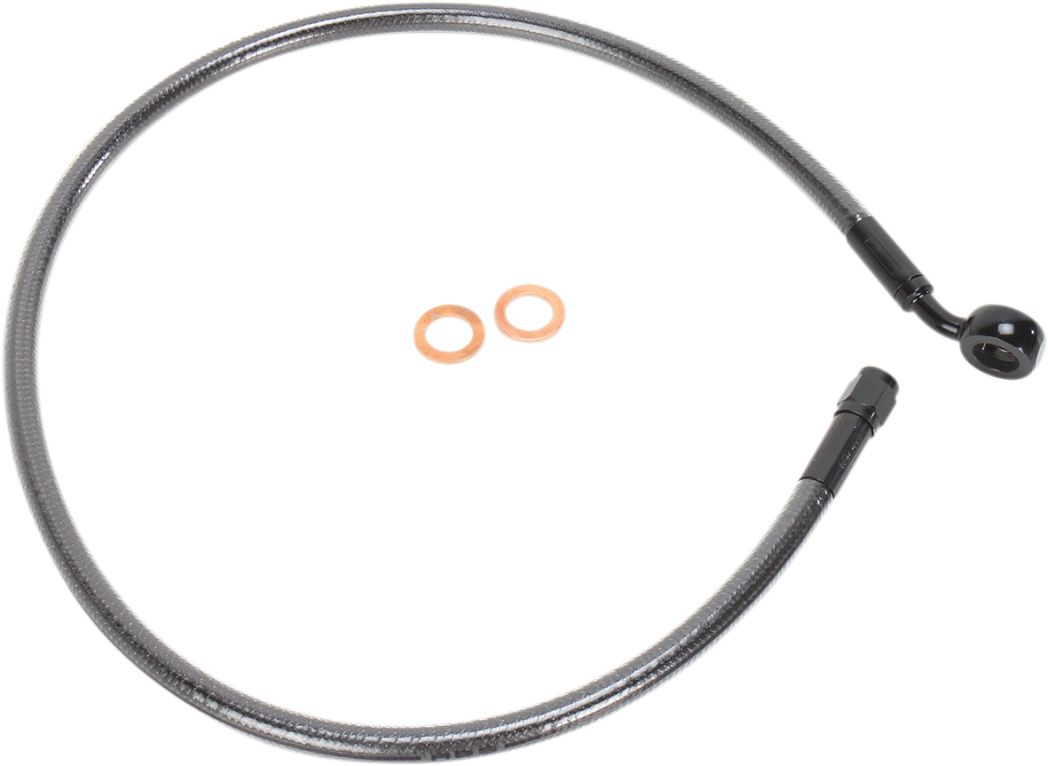 MAGNUM SHIELDING Brake Line - 7/16-35° - 26" - Black Pearl AS47926