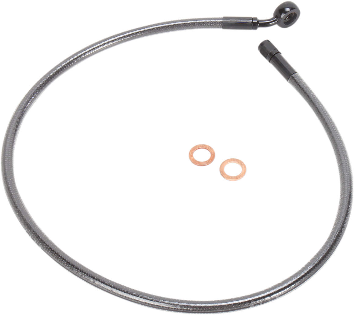 MAGNUM SHIELDING Brake Line - 7/16-35° - 30" - Black Pearl AS47930